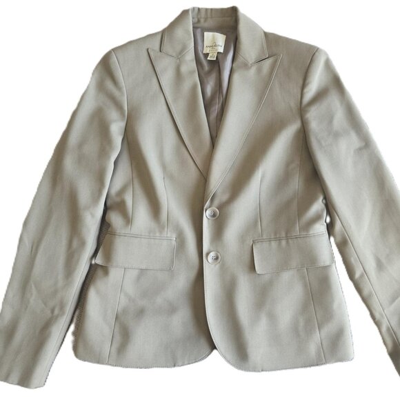 Anne Klein Beige Pant Suit - Picture 6 of 10